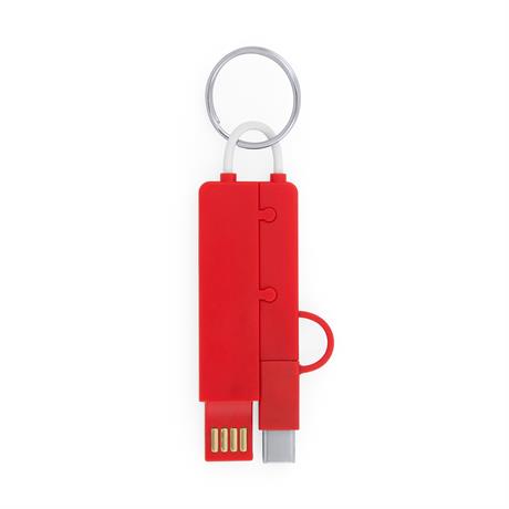 Breloc cu cablu 3 în 1 ATM CRUX – 3009 pentru personalizare