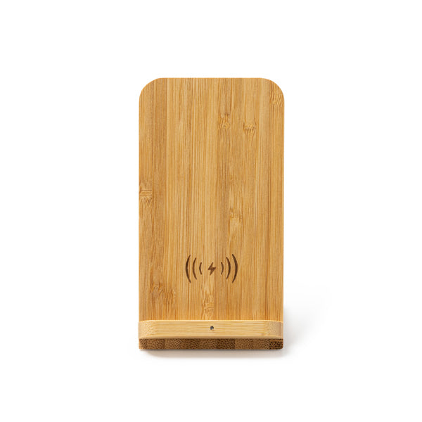 Încărcător wireless din bambus ATM GRAVITY – 3022 pentru personalizare