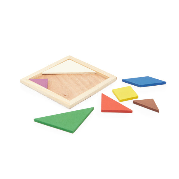Puzzle Tangram din lemn ATM LEIS – 0111 pentru personalizare