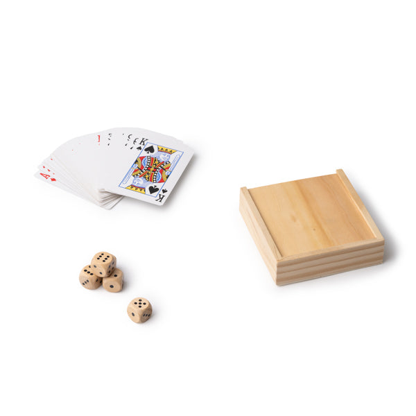 Set de cărți de joc și zaruri ATM BRISCA – 1016 pentru personalizare