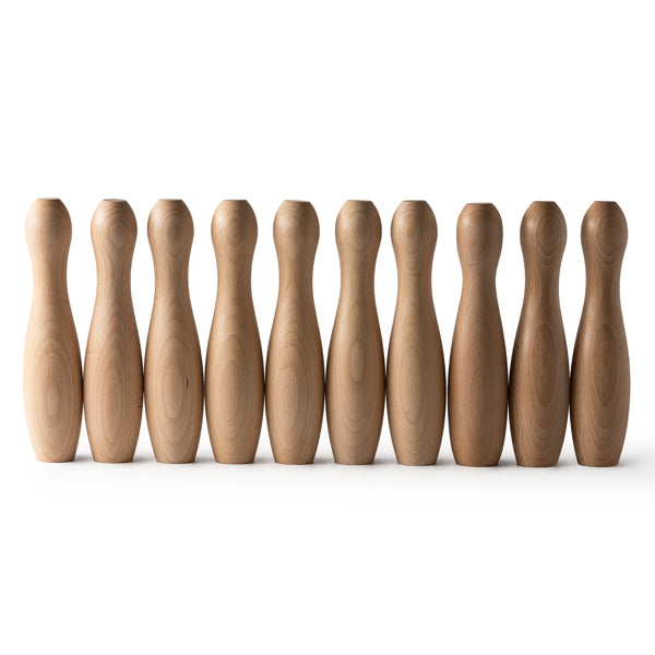 Set de popice din lemn ATM VIZA – 1040 pentru personalizare