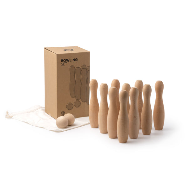 Set de popice din lemn ATM VIZA – 1040 pentru personalizare