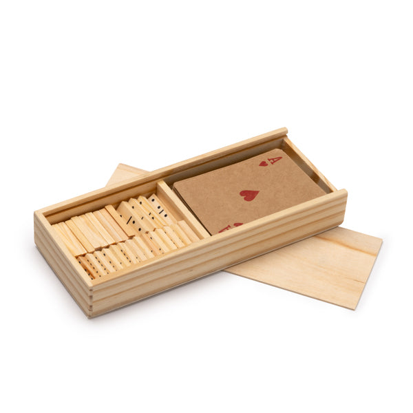 Set de cărți de joc și domino ATM LUDUS – 1592 pentru personalizare