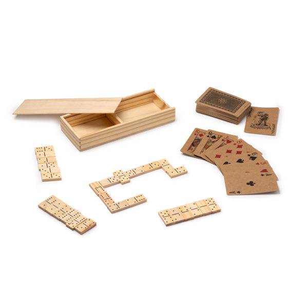 Set de cărți de joc și domino ATM LUDUS – 1592 pentru personalizare