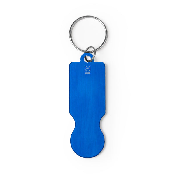 Breloc din aluminiu reciclat cu jeton ATM HORNET – 1556 pentru personalizare
