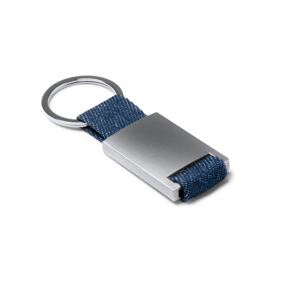 Breloc din denim și metal ATM BETRIX – 1594 pentru personalizare
