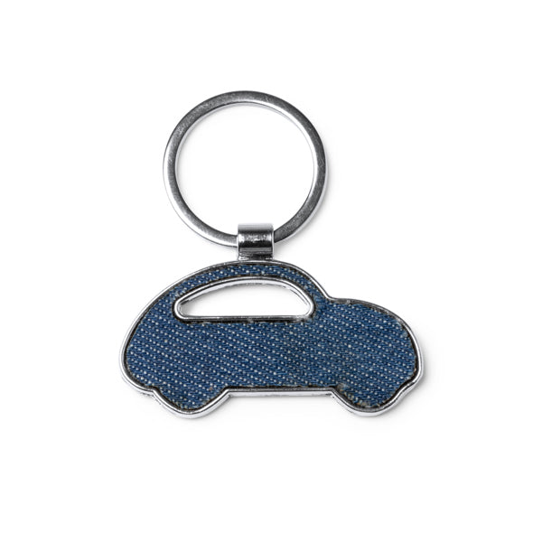 Breloc mașină din denim ATM CIVIC – 1595 pentru personalizare