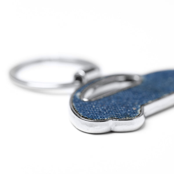 Breloc mașină din denim ATM CIVIC – 1595 pentru personalizare
