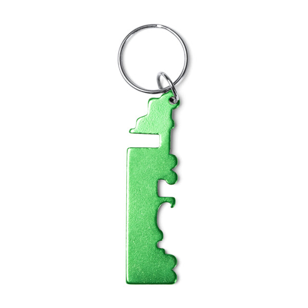 Breloc desfăcător din aluminiu reciclat ATM BREBEL – 1802 pentru personalizare