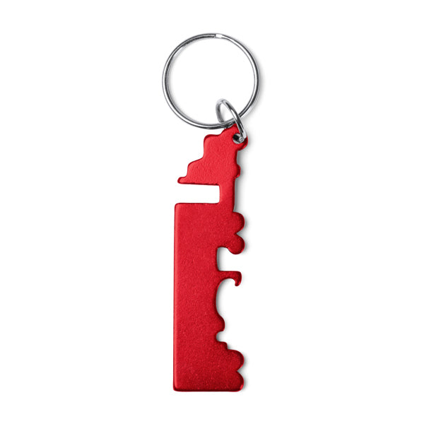 Breloc desfăcător din aluminiu reciclat ATM BREBEL – 1802 pentru personalizare
