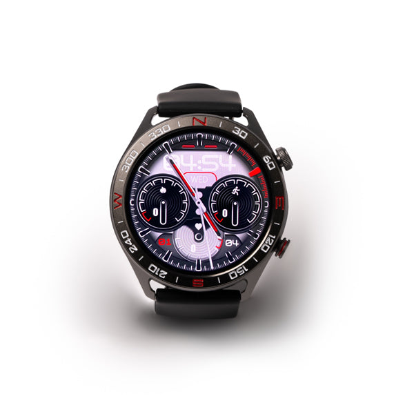 Ceas inteligent cu ecran AMOLED de 1,43 inch ATM PATEK – Negru – fotografie 65