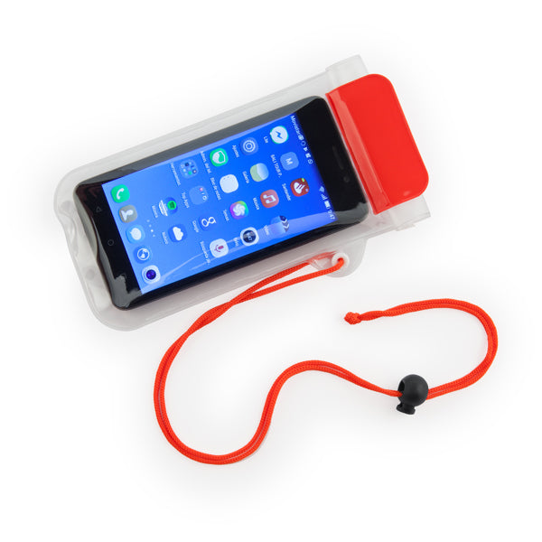 Husă impermeabilă din PVC pentru telefon ATM EIDER – Roșu – fotografie 201
