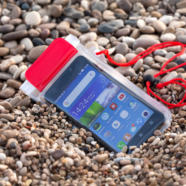 Husă impermeabilă din PVC pentru telefon ATM EIDER – Roșu – fotografie 202