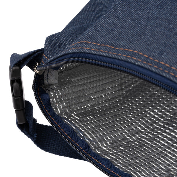 Geantă izotermă din denim reciclat ATM PEPUX – Albastru Denim – fotografie 4