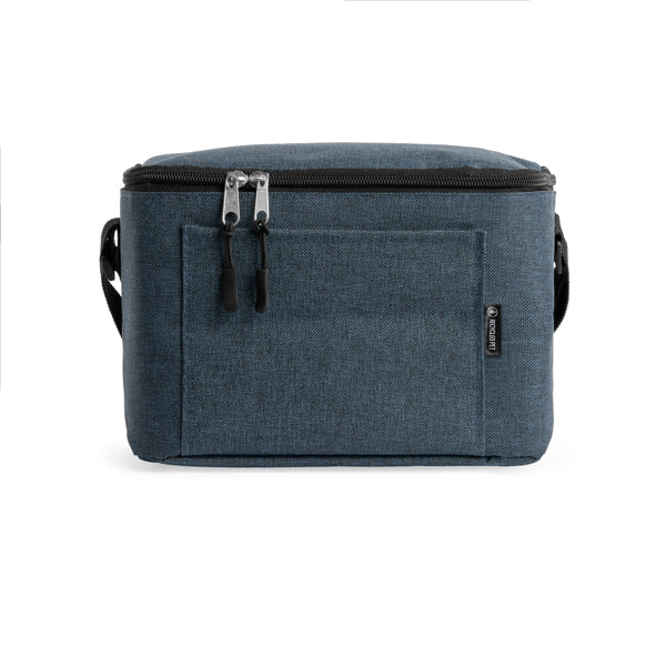 Geantă izotermă din RPET, 6 l ATM BISMAR – Denim Melanj – fotografie 85