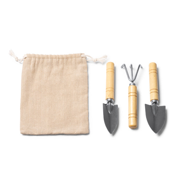 Set de grădinărit cu 3 accesorii din bambus și inox ATM CROCUS – Natural – fotografie 162