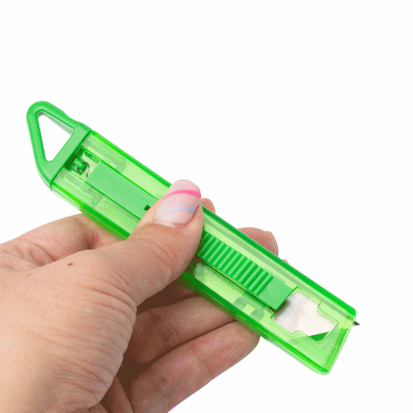 Cutter cu lamă autoretractabilă ATM TARPER – Verde Tei – fotografie 230