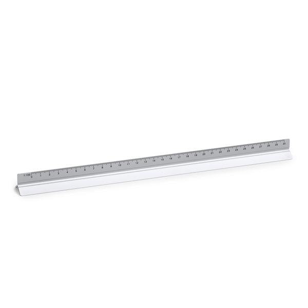 Scară triunghiulară din aluminiu, 30 cm ATM DINTEL – Argintiu – fotografie 245
