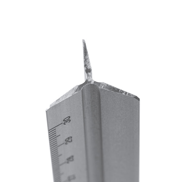 Scară triunghiulară din aluminiu, 30 cm ATM DINTEL – Argintiu – fotografie 246