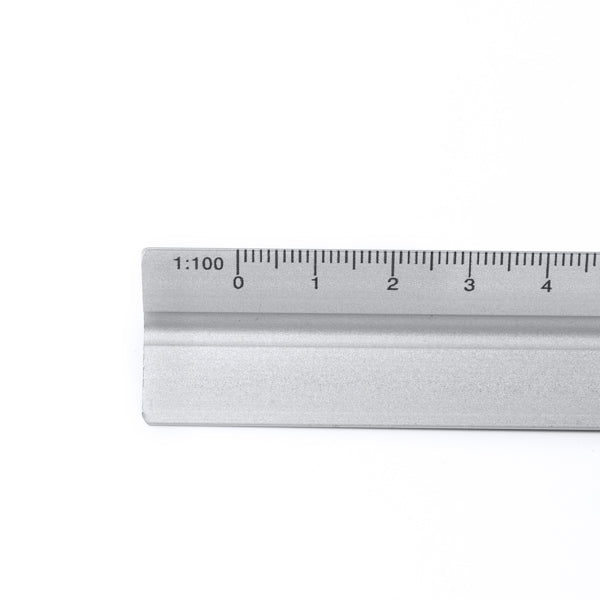 Scară triunghiulară din aluminiu, 30 cm ATM DINTEL – Argintiu – fotografie 247
