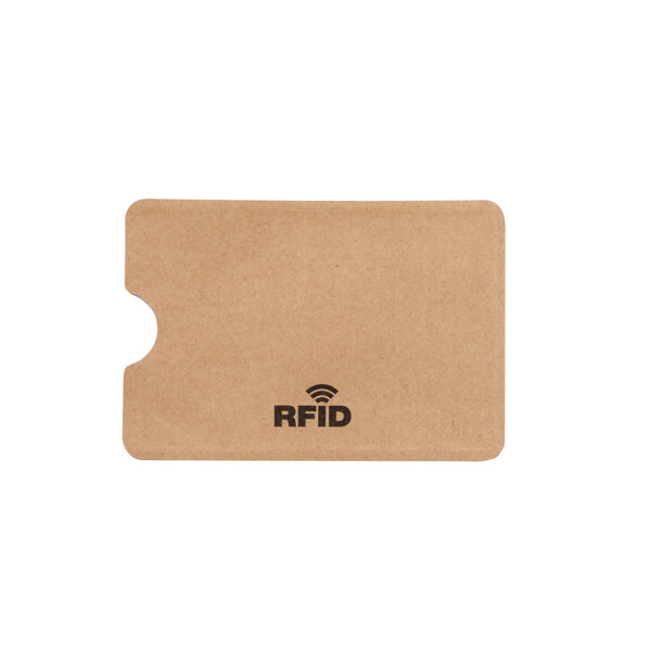 Husă RFID pentru card din hârtie reciclată ATM SAFER – Natural – fotografie 295