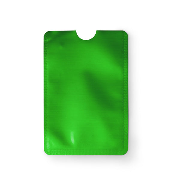 Husă RFID pentru card cu finisaj din aluminiu ATM TRAVIS – Verde Tei – fotografie 313