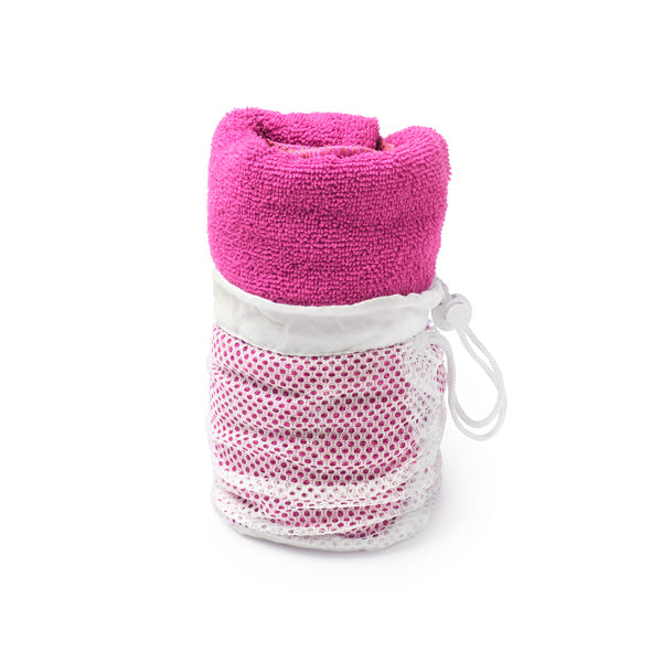 Prosop din microfibră cu husă ATM KELSEY – Fucsia [40] – fotografie 21