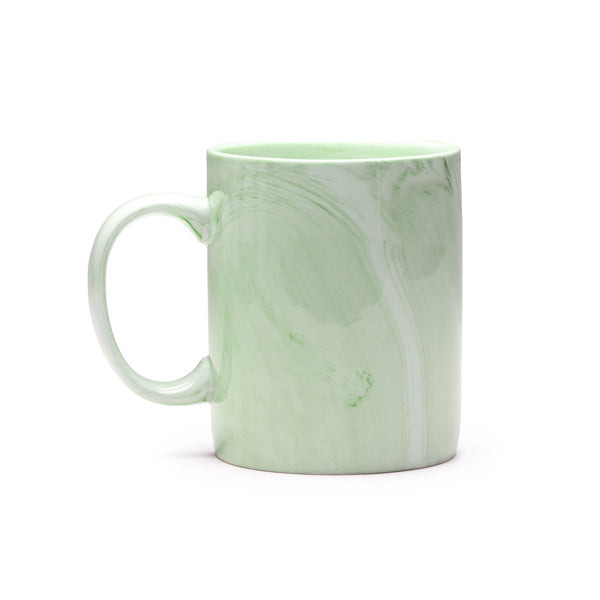 Cană ceramică cu efect de marmură ATM NORVAL – Verde Lime [226] – fotografie 5