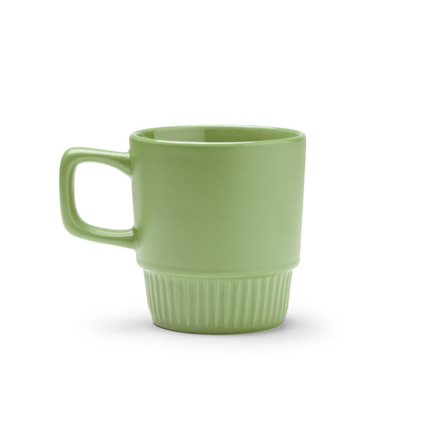 Cană ceramică cu bază teșită ATM LONGI – Verde Salvie [271] – fotografie 8