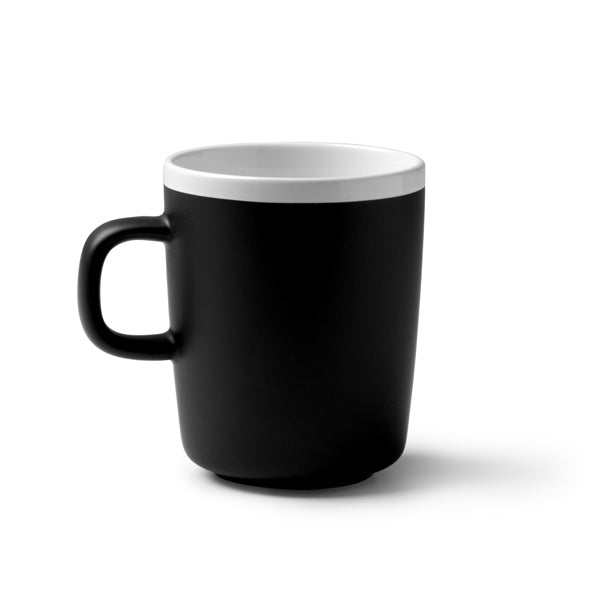 Cană ceramică mată ATM CARTUX – Negru [02] – fotografie 1