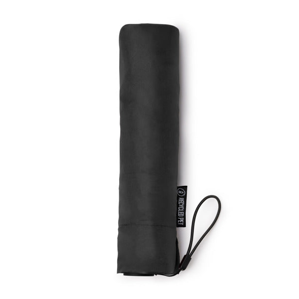 Umbrelă mini pliabilă RPET ATM GRAZ – Negru [02] – fotografie 7
