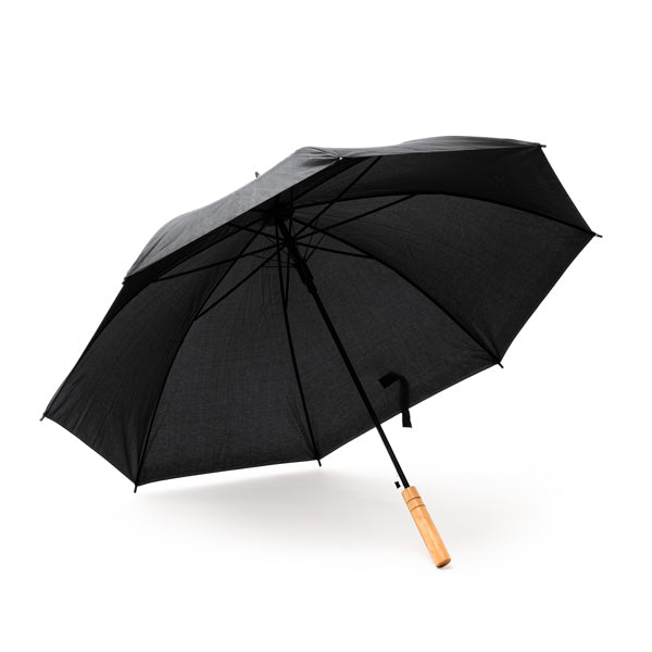 Umbrelă automată cu mâner din lemn ATM FARGO – Alb [01] – fotografie 2