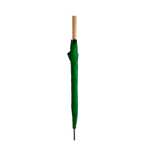Umbrelă automată cu mâner din lemn ATM FARGO – Verde Lime [226] – fotografie 9