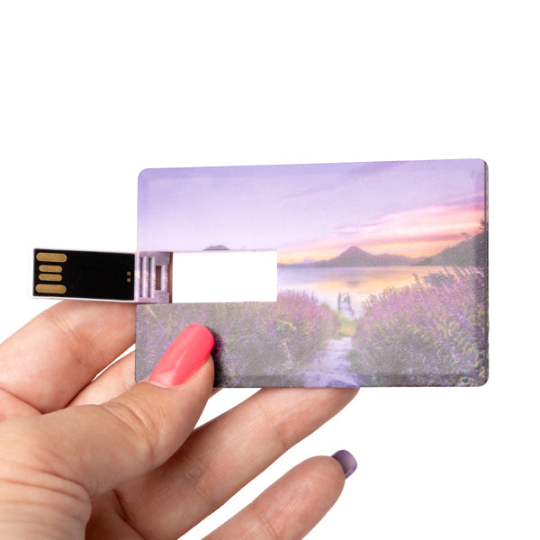 Memorie USB tip card ATM DATIS – Alb [01] – fotografie 3