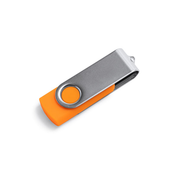 Memorie USB cu clemă rotativă ATM MARVIN – Alb [01] – fotografie 4