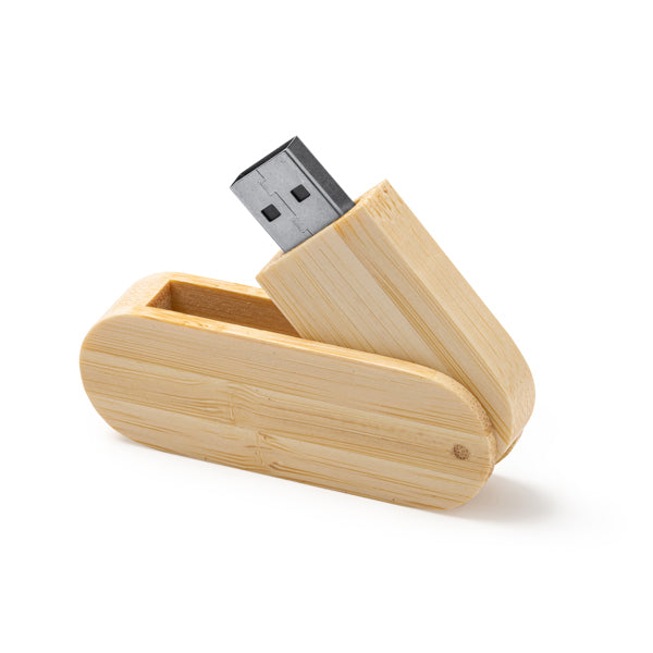 Memorie USB din bambus ATM GUDAR – Bambus [999] – fotografie 2