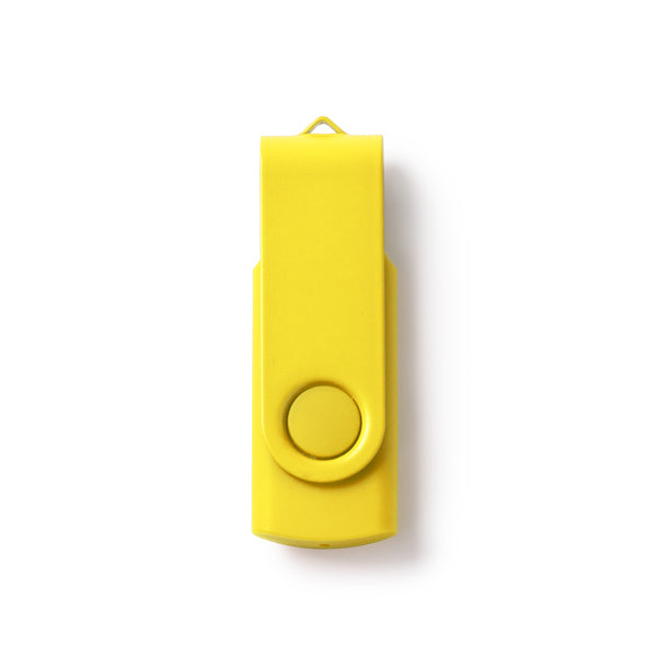 Memorie USB din ABS ATM RIOT – Galben [03] – fotografie 6