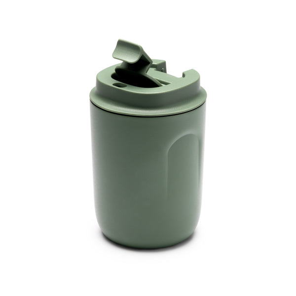 Pahar termic din inox cu capac ATM TANIK – Alb [01] – fotografie 4