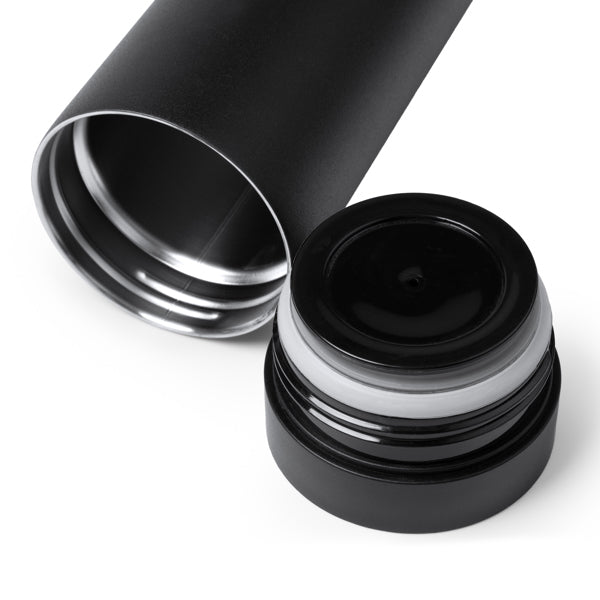 Pahar termic din inox cu capac 360° ATM CLARKE – Alb [01] – fotografie 4
