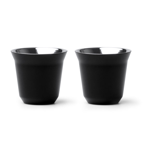 Set două cești din inox reciclat ATM BOLUTO – Negru [02] – fotografie 7