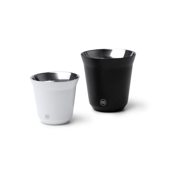 Pahar de cafea din inox reciclat ATM COSIK – Negru [02] – fotografie 6