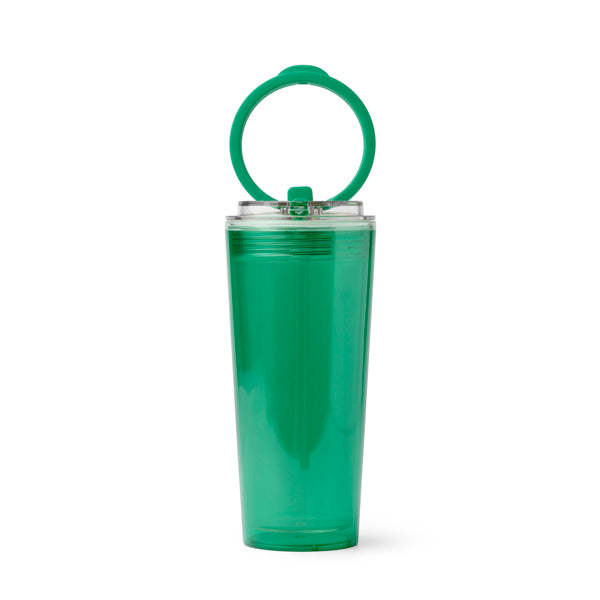 Pahar translucid cu pai ATM GRANT – Verde Închis [107] – fotografie 9