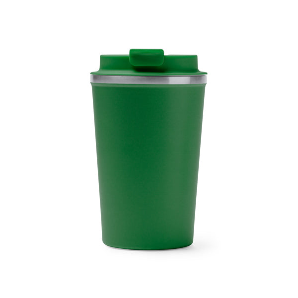 Pahar termic din inox cu capac ATM OKELE – Verde Sticlă [56] – fotografie 9