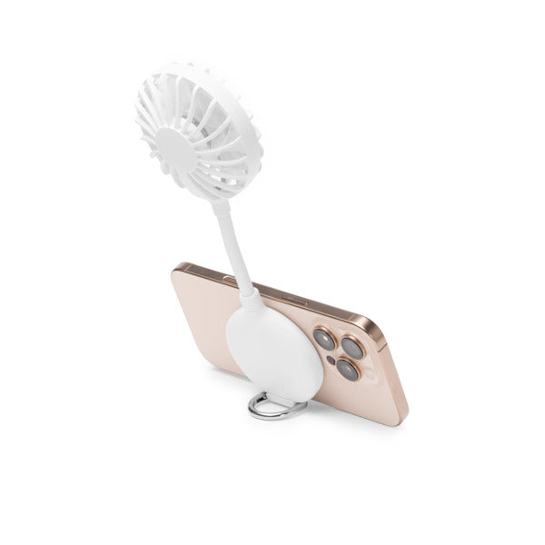 Ventilator cu suport magnetic pentru telefon ATM DENISON – Alb [01] – fotografie 3