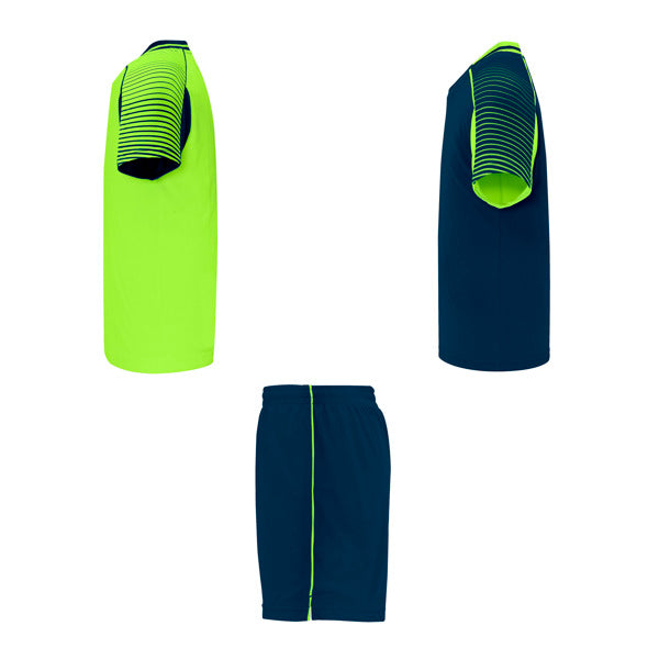 Echipament sportiv ATM JUVE – Verde fluor/bleumarin [22255]