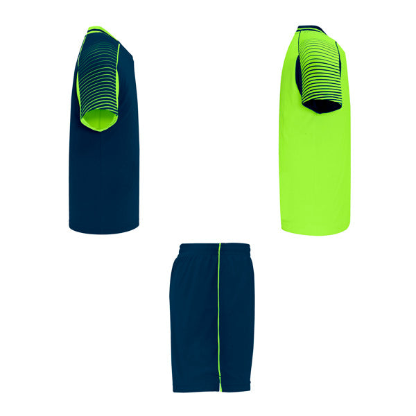 Echipament sportiv ATM JUVE – Verde fluor/bleumarin [22255]