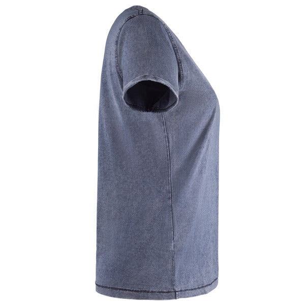 Tricou ATM HUSKY WOMAN – Albastru denim [86]