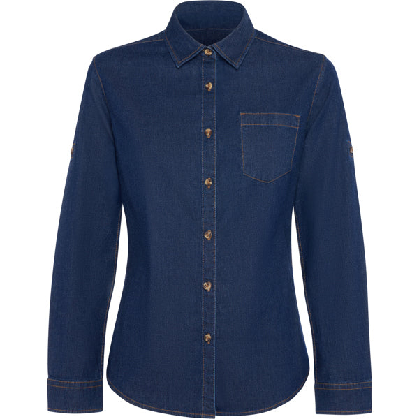 Cămașă ATM LUJAN WOMAN – Blue jeans [143]