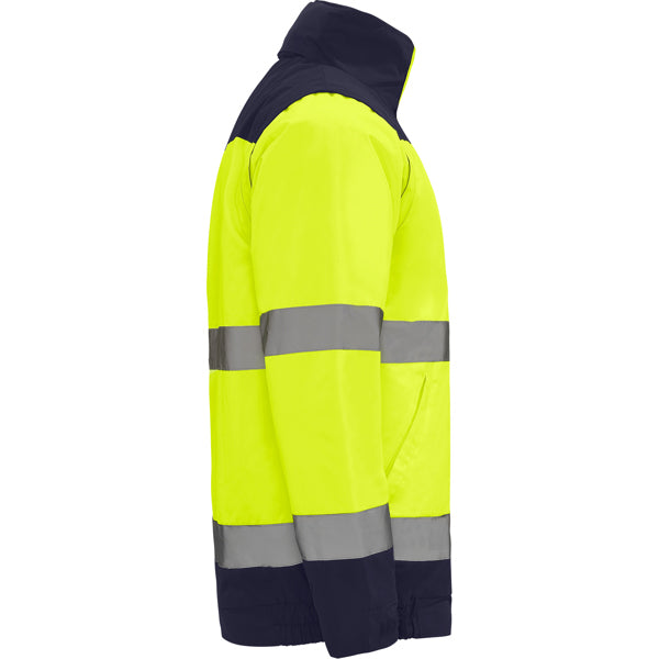 Jachetă de înaltă vizibilitate ATM EPSYLON – Albastru marin/galben fluor [55221]