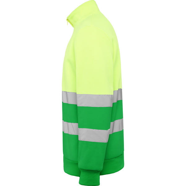 Hanorac de înaltă vizibilitate ATM SPICA – Verde grădină/galben fluor [52221]